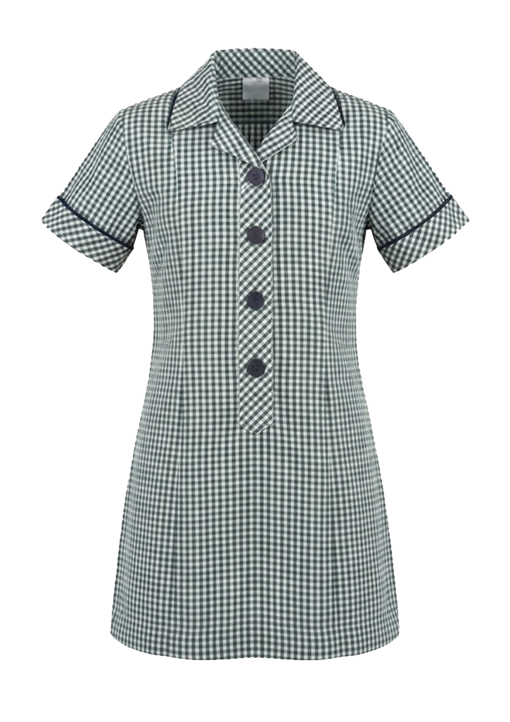 Ss Peter & Paul Summer Dress Bottle/White Check